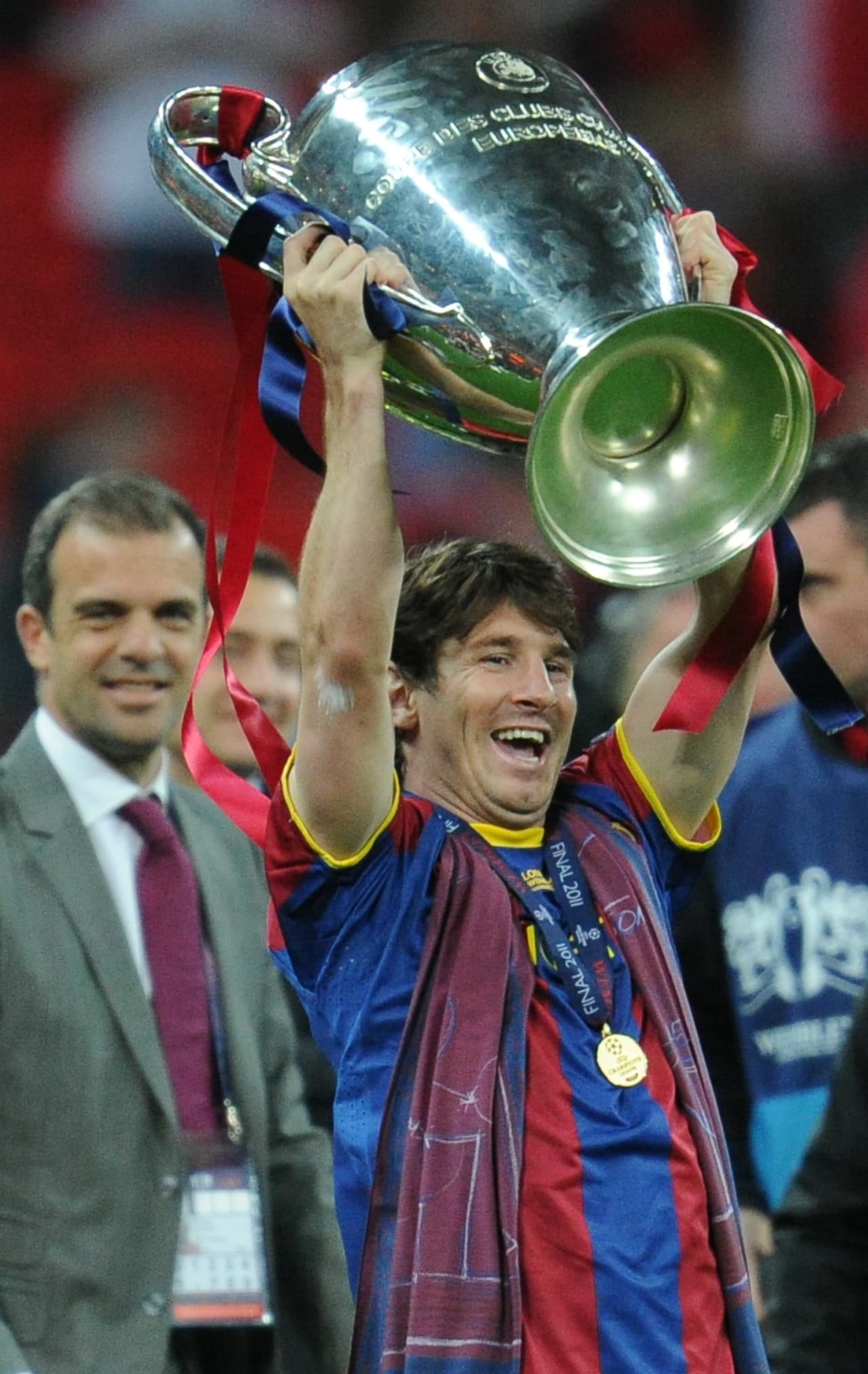 Tercera Champions League, 2011 en Wembley (Londres).