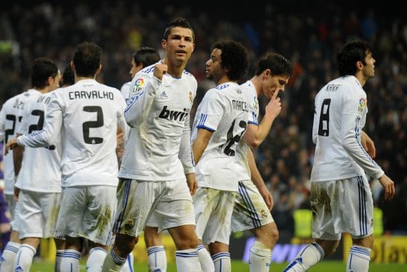 El portugués consiguió su primer gol ante el Atlético.