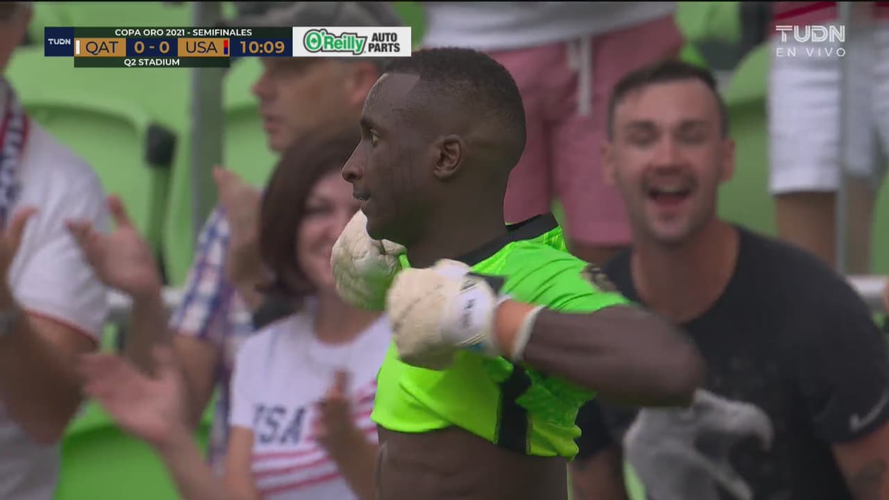 ¡Cerca Team USA! Respondieron rápido con un disparo lejano