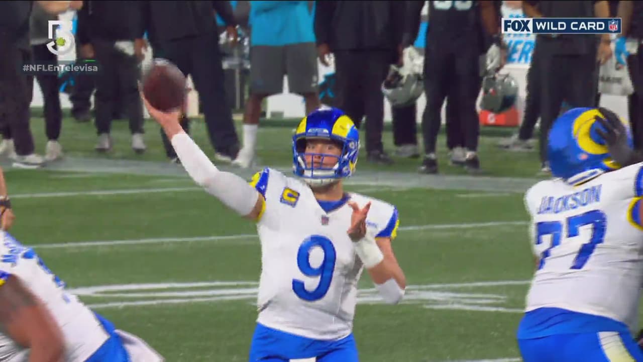 Los Angeles Rams derrotan a los Carolina Panthers en comodines 