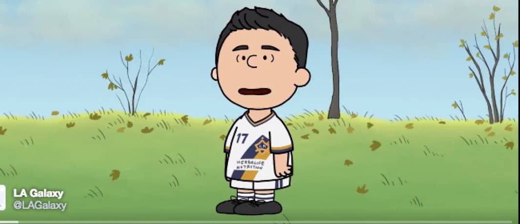 ¡Imperdible el homenaje del LA Galaxy a Charlie Brown de ‘Peanuts’ celebrando Thanksgiving!