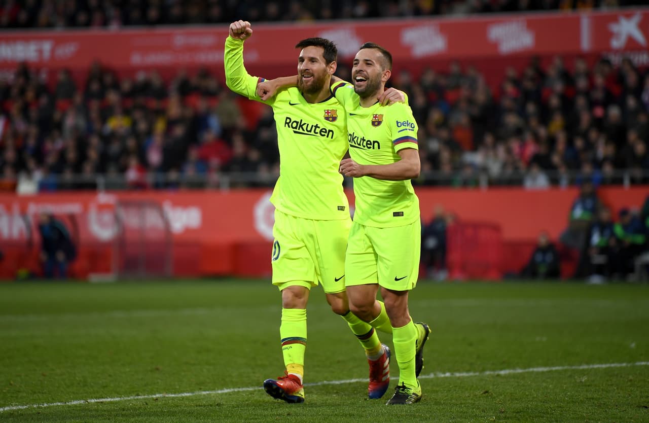 <b>7.- Lionel Messi y Jordi Alba (28 goles en sociedad)</b>
<br>Partidos juntos: 291
<br>Goles de Messi con pase de Alba: 21
<br>Goles de Alba con pase de Messi: 7