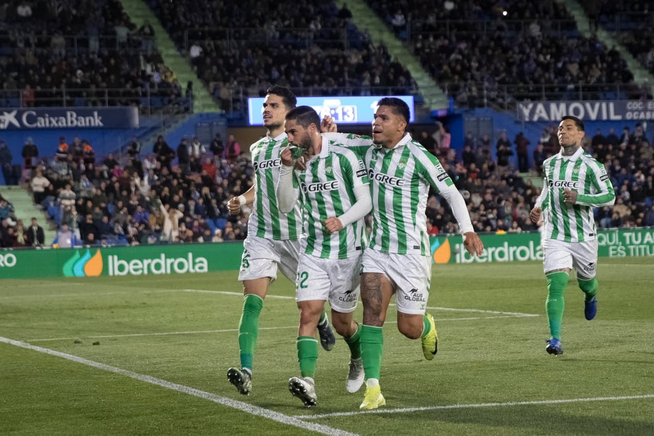 Fidalgo partido con Betis vs. Getafe EN VIVO: goles, resumen y marcador jornada 27 LaLiga 