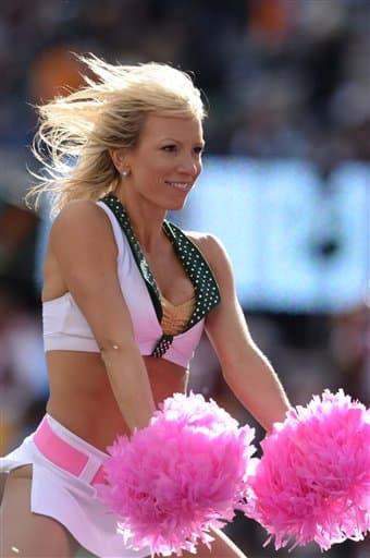 Checa lo mejor de las chicas en rosa de la NFL que apoyaron a la detección temprana del cáncer de mama.