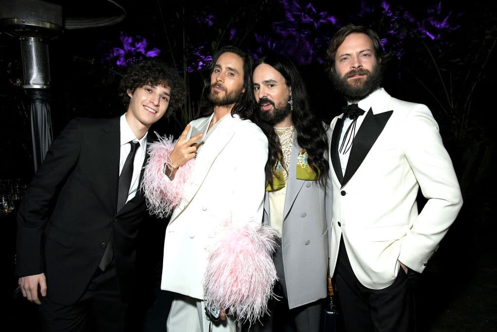 "Hermosa noche de anoche", escribió Sánchez en Instagram, aplaudiendo a los "increíbles" presentadores DiCaprio y Eva Chow.