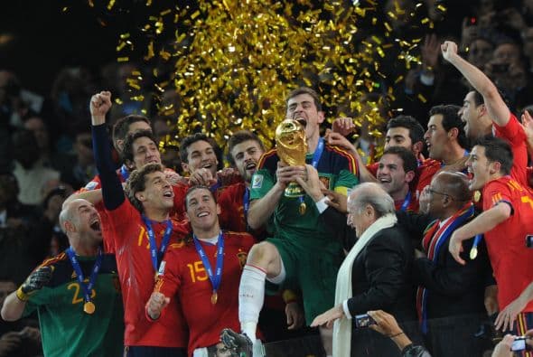 Con esos niveles en su Liga, España igual pudo conformar una Selección campeona en Sudáfrica 2010.