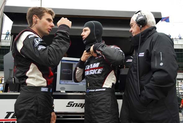 El autraliano Will Power (izquierda) es otro de los pilotos del equipo Verizon Team Penske Dallara Honda.