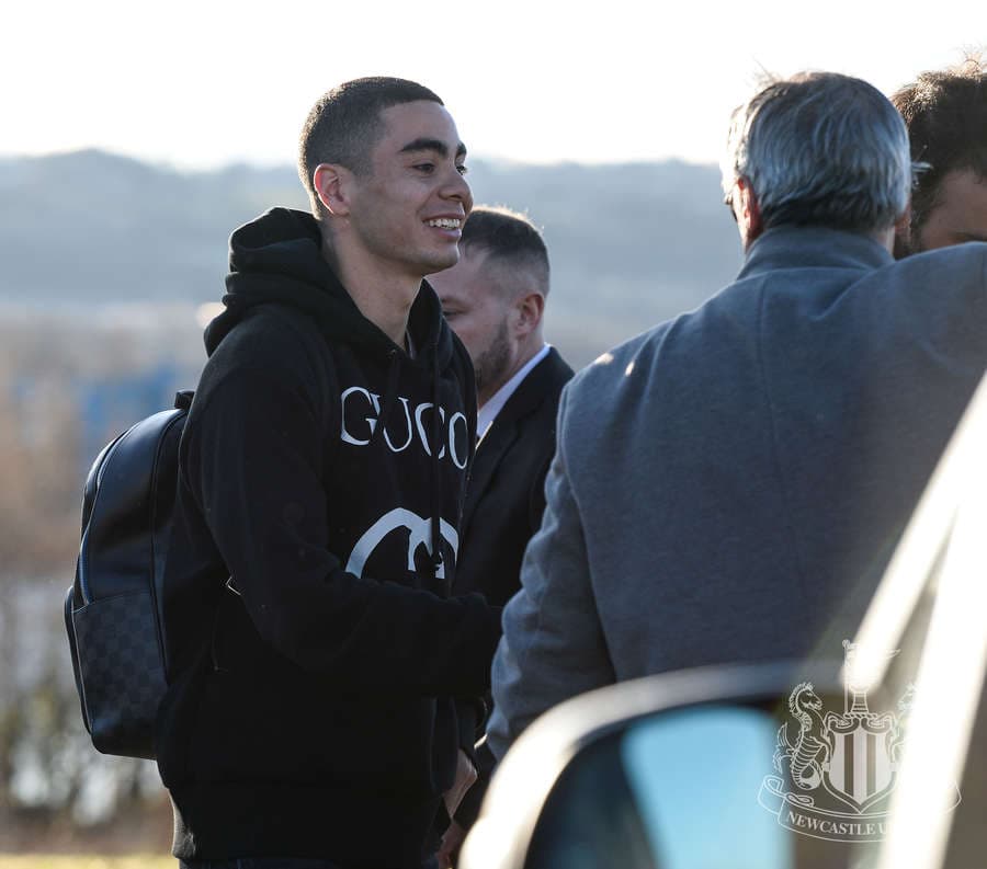 "Miggie" lleva su talento y sonrisa a Inglaterra (Foto cortesía de Newcastle United)