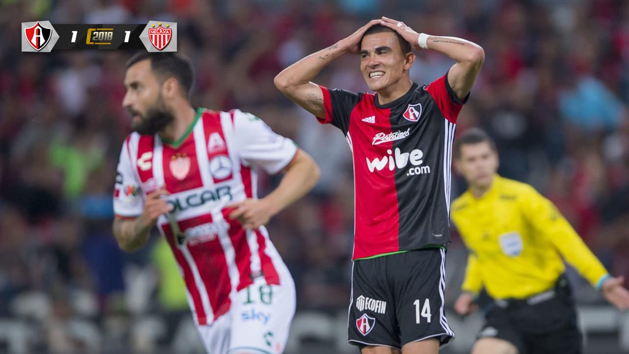¡Rayos! Con doloroso gol de canterano rojinegro, Necaxa apagó al Atlas