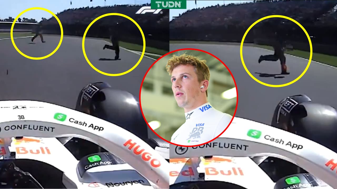 ¡Liam Lawson se salva de una tragedia en el GP de México!