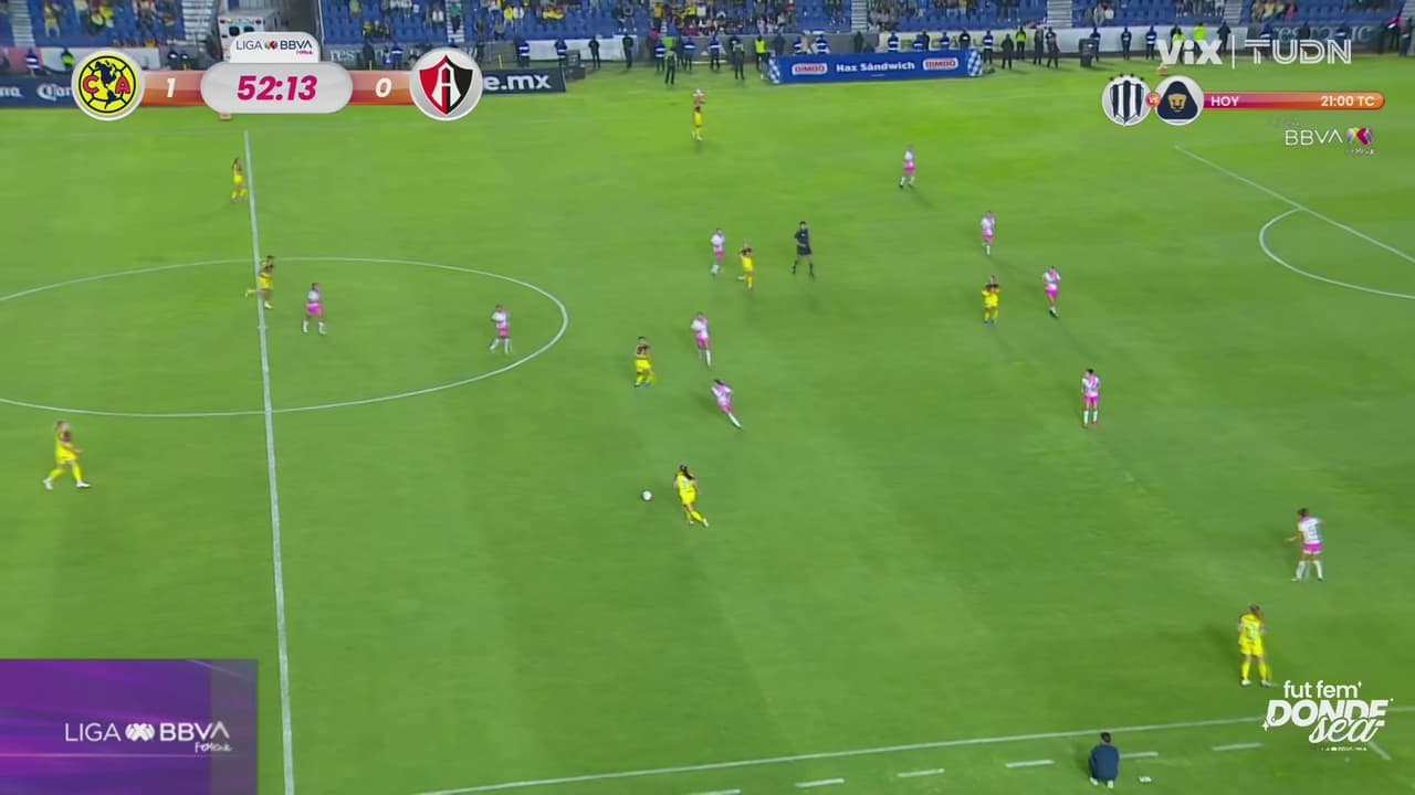 Hay polémica, ¿el balón ya había salido? Gol de Alexa Soto