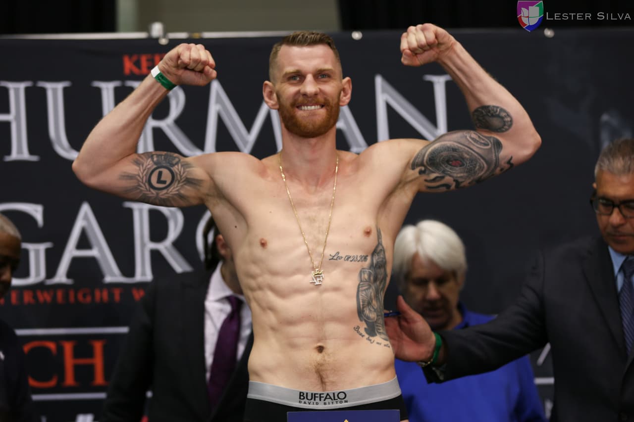 El contendiente Andrzej Fonfara, dio en la balanza 176.8 libras.