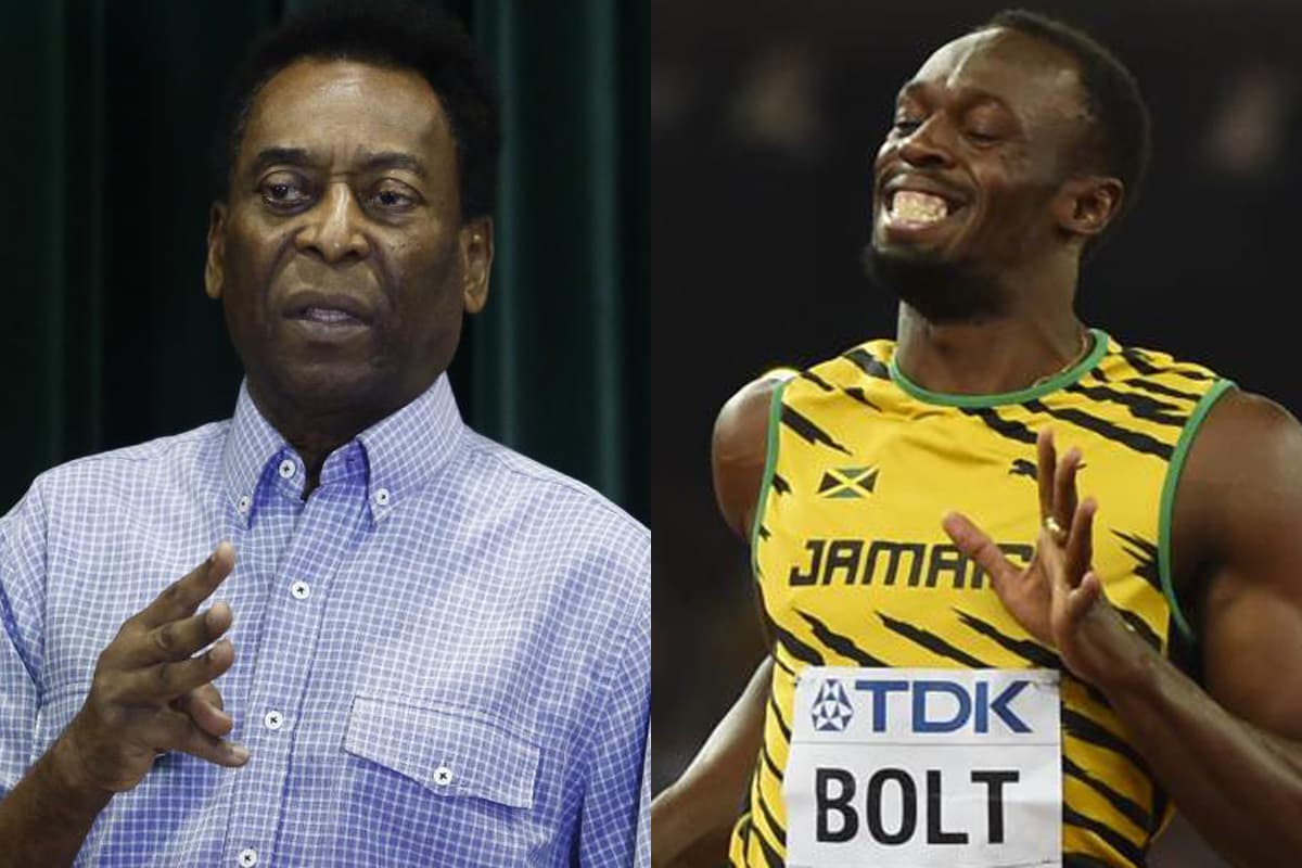 Pelé coloca a Usain Bolt por encima de su propia leyenda