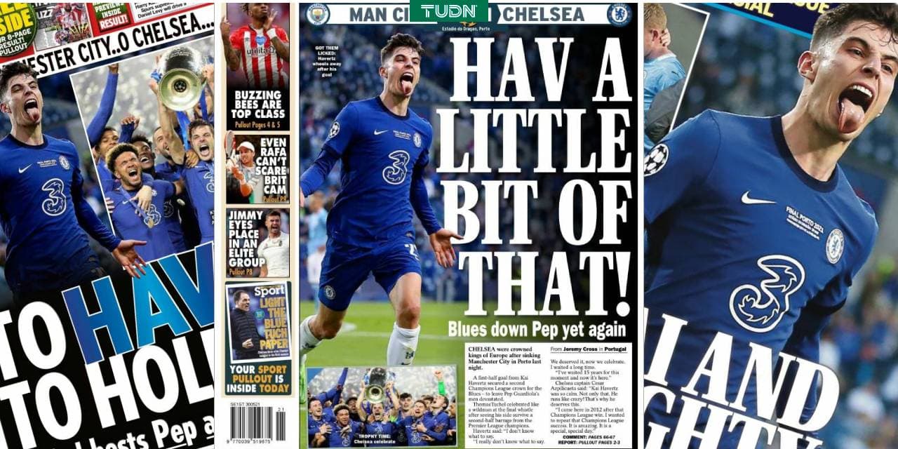 Prensa inglesa destaca a Havertz y critica a Guardiola