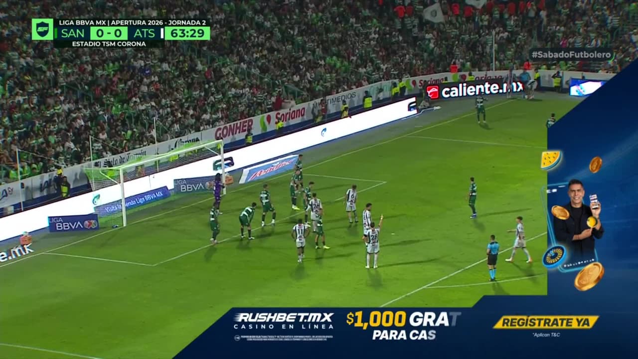 ¡TIRO ATAJADO! disparo por Arturo González.