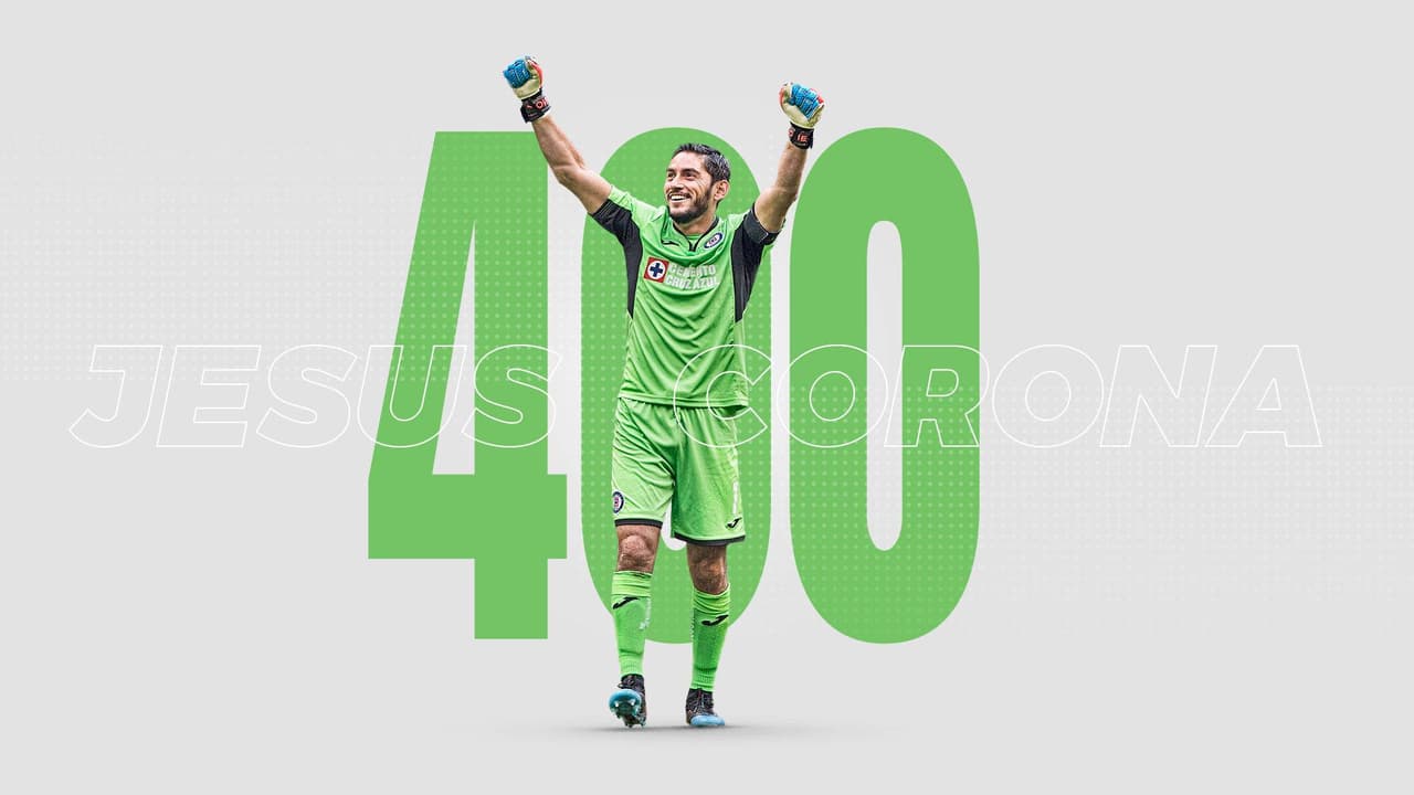 Jesús Corona cumplirá 400 partidos oficiales con Cruz Azul