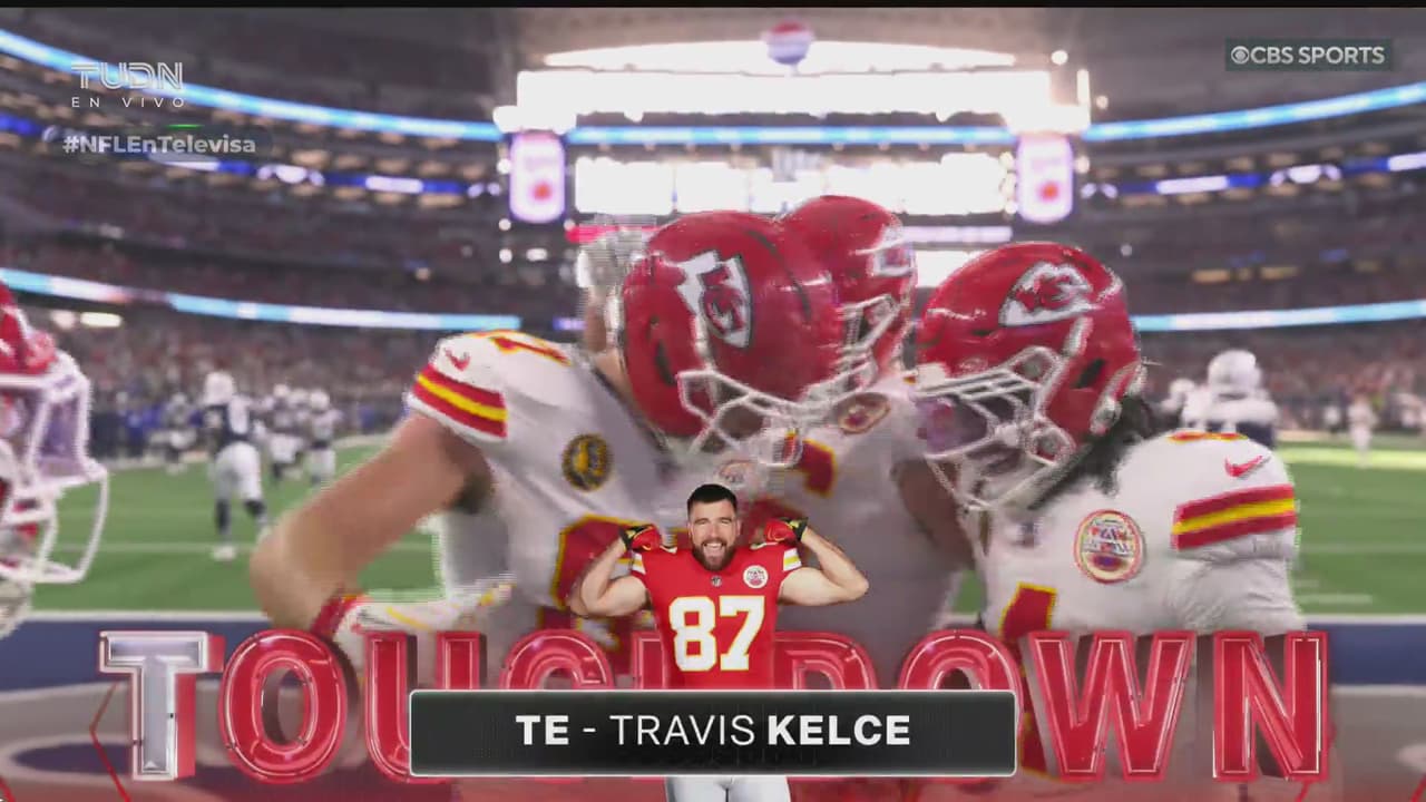 ¡Kansas City recupera su ventaja! Touchdown con Travis Kelce