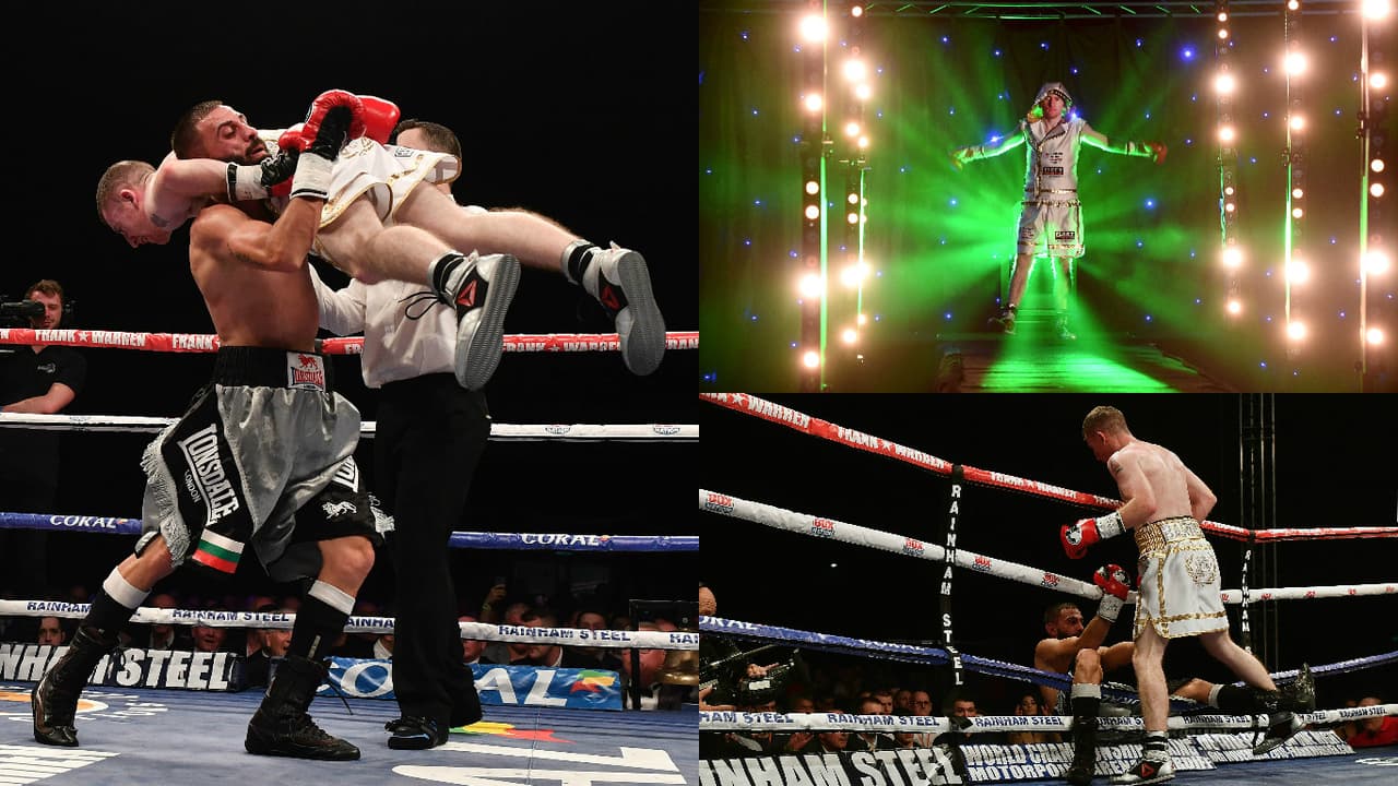 El debut del norirlandés Paddy Barnes en el boxeo profesional pasará a la historia y no precisamente por ser un triunfo lleno de gloria.