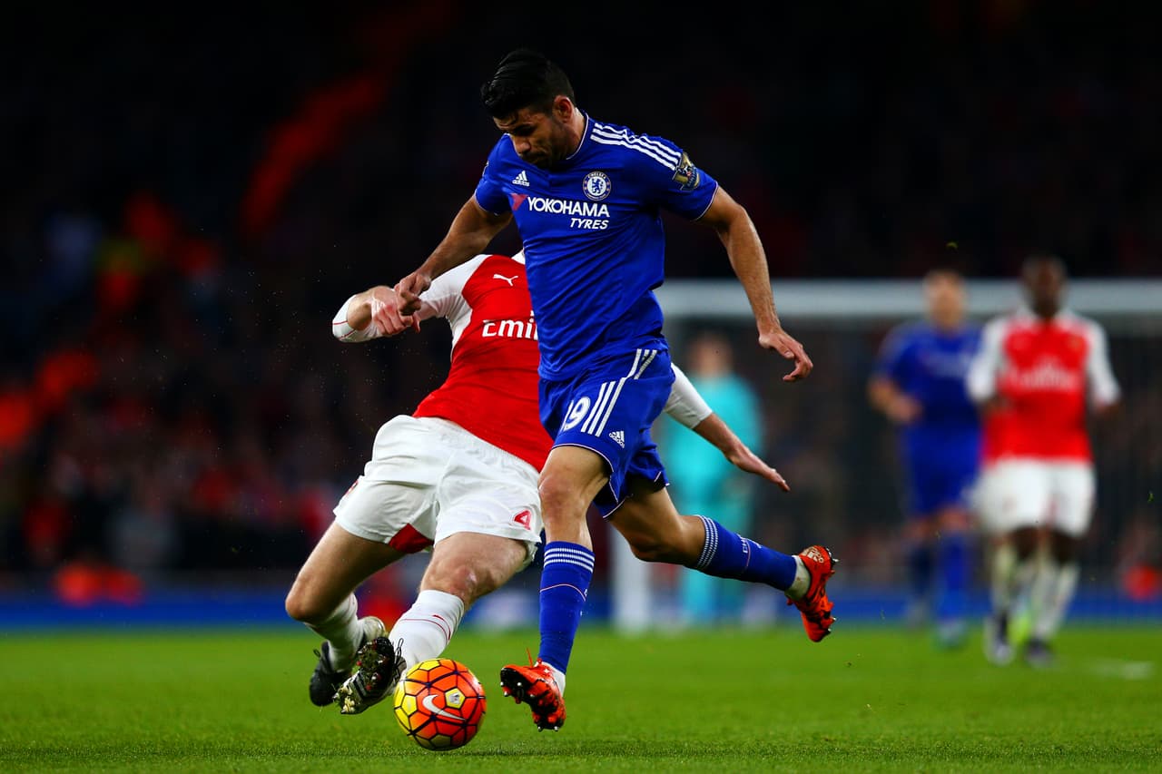 Chelsea aprovecharía el momento post expulsión para tomar ventaja en el partido. Tan sólo 5 minutos después de la tarjeta roja del Arsenal los Blues anotaron en un acierto de Diego Costa.