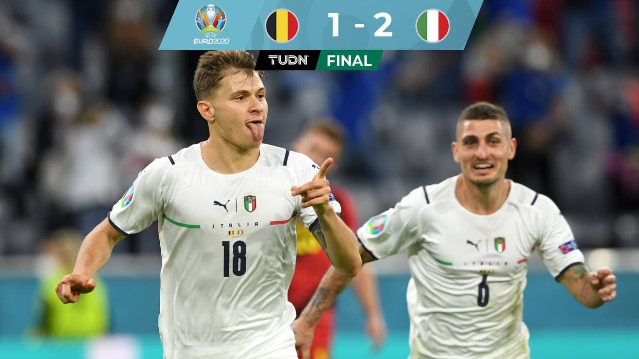 Insigne y Barella acabaron con Bélgica y enfrentarán a España