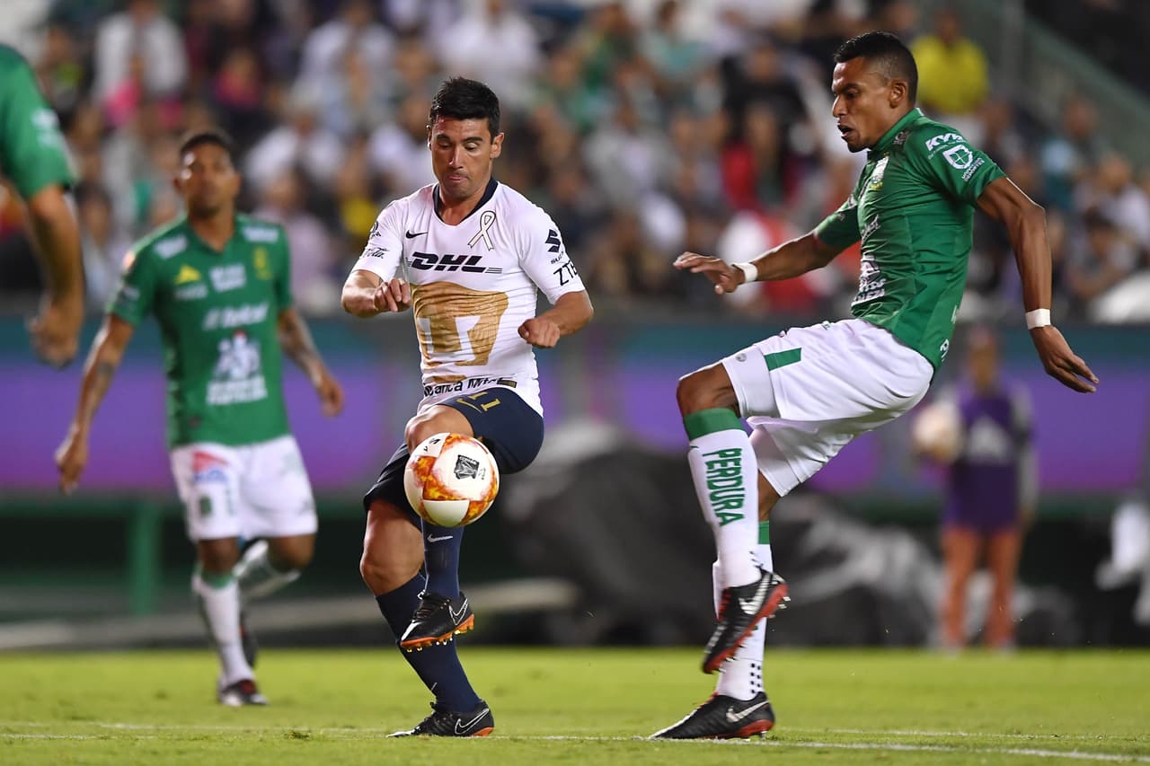 Y a los 61 minutos la insistencia del León pagó dividendos cuando el paraguayo Walter González empató el partido 1-1 y daba la sensación de que iba a ser cuestión de tiempo para darle la vuelta.