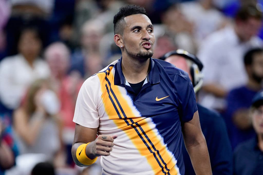 En los varones, el australiano Nick Kyrgios (30) sufrió un poco pero al final superó a su rival, el moldavo Radu Albot en cuatro sets: 7-5, 2-6, 6-4 y 6-2.