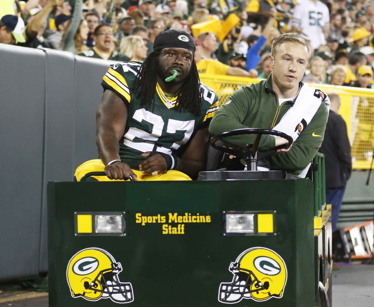 Eddie Lacy (tobillo) no debe tener problema para estar listo para la semana 3