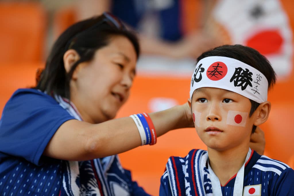 La actitud positiva y buena energía de los fanáticos prendió la fiesta entre los seguidores de Senegal y de Japón con miras al segundo partido de ambos en el grupo H del Mundial de Rusia 2018.