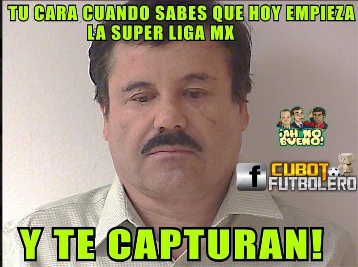 La Liga MX volvió a la actividad con el Clausura 2016 y los memes no faltaron para burlarse de los equipos y hasta del 'Chapo' Guzmán