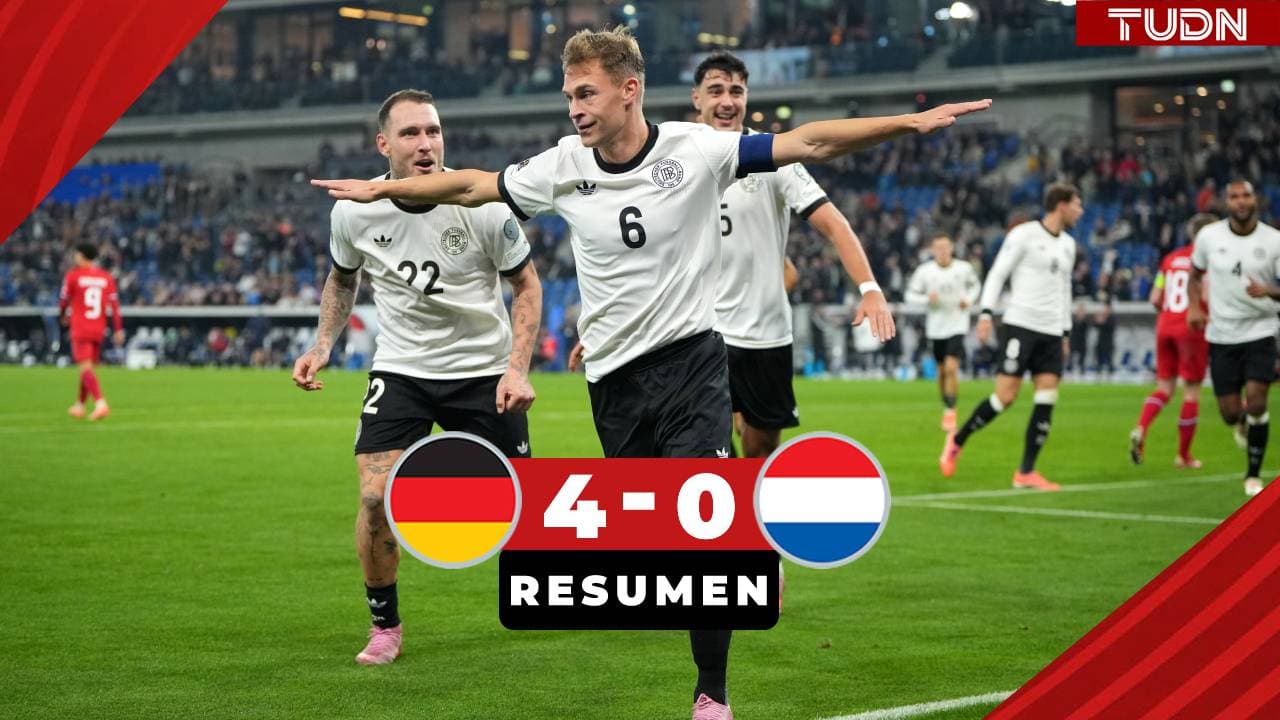 Resumen | Alemania se encamina al Mundial 2026 con goleada