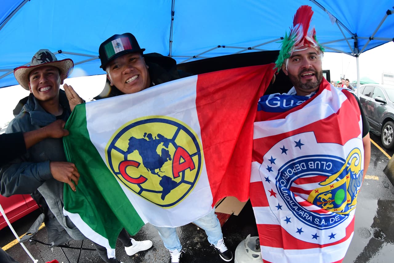 Así se encuentra el ambiente en el MetLife Stadium para el ¡Choque de Gigantes!