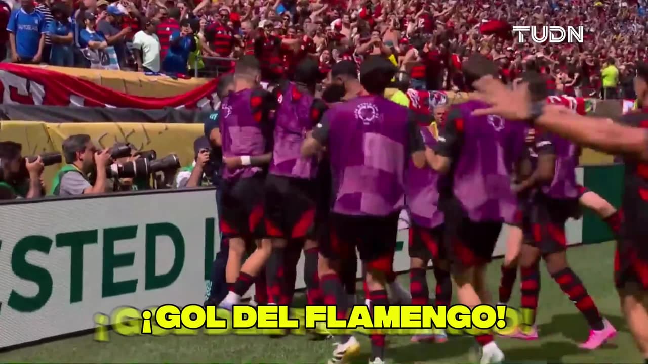 ¡Gol del Flamengo! Los brasileños aumentan la ventaja sobre la Máquina