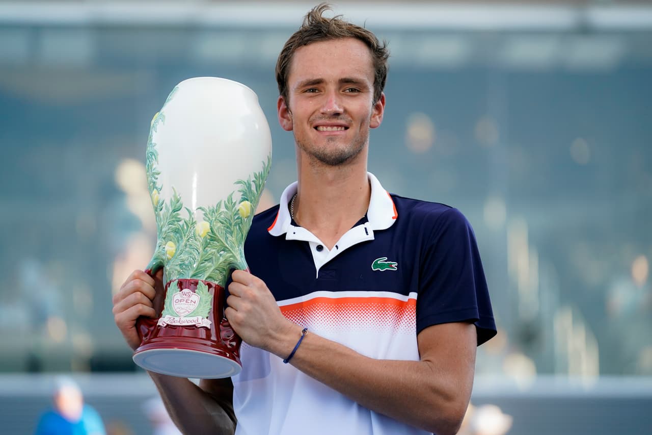 Daniil Medvedev alcanzó el Top5 de la ATP 