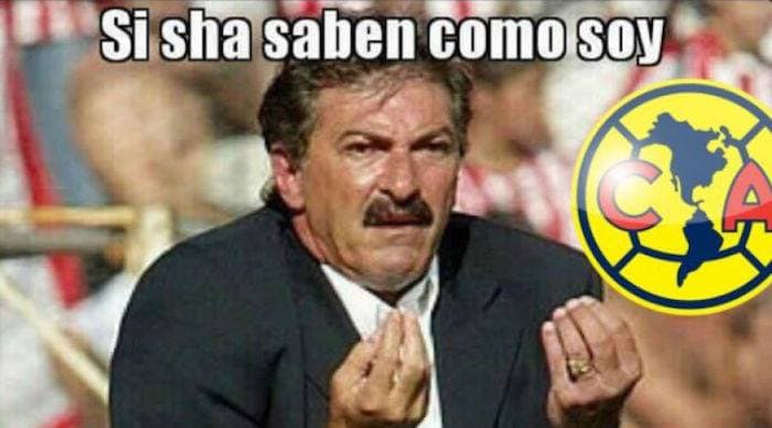 El estratega de América aún no debuta y ya es víctima de los memes tras su presentación con América.