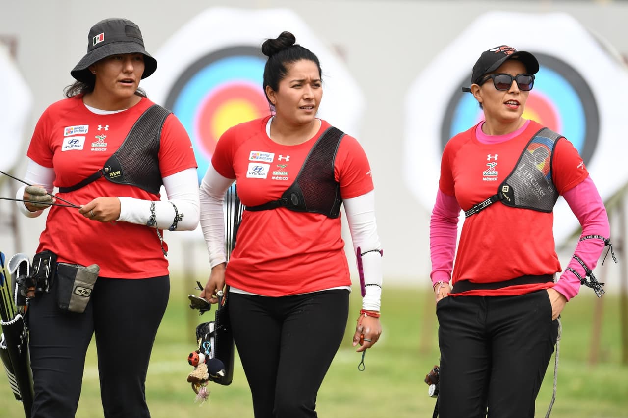 Las medallistas mundiales Alejandra Valencia, Mariana Avitia y Aída Román tienen presea asegurada en Lima 2019.