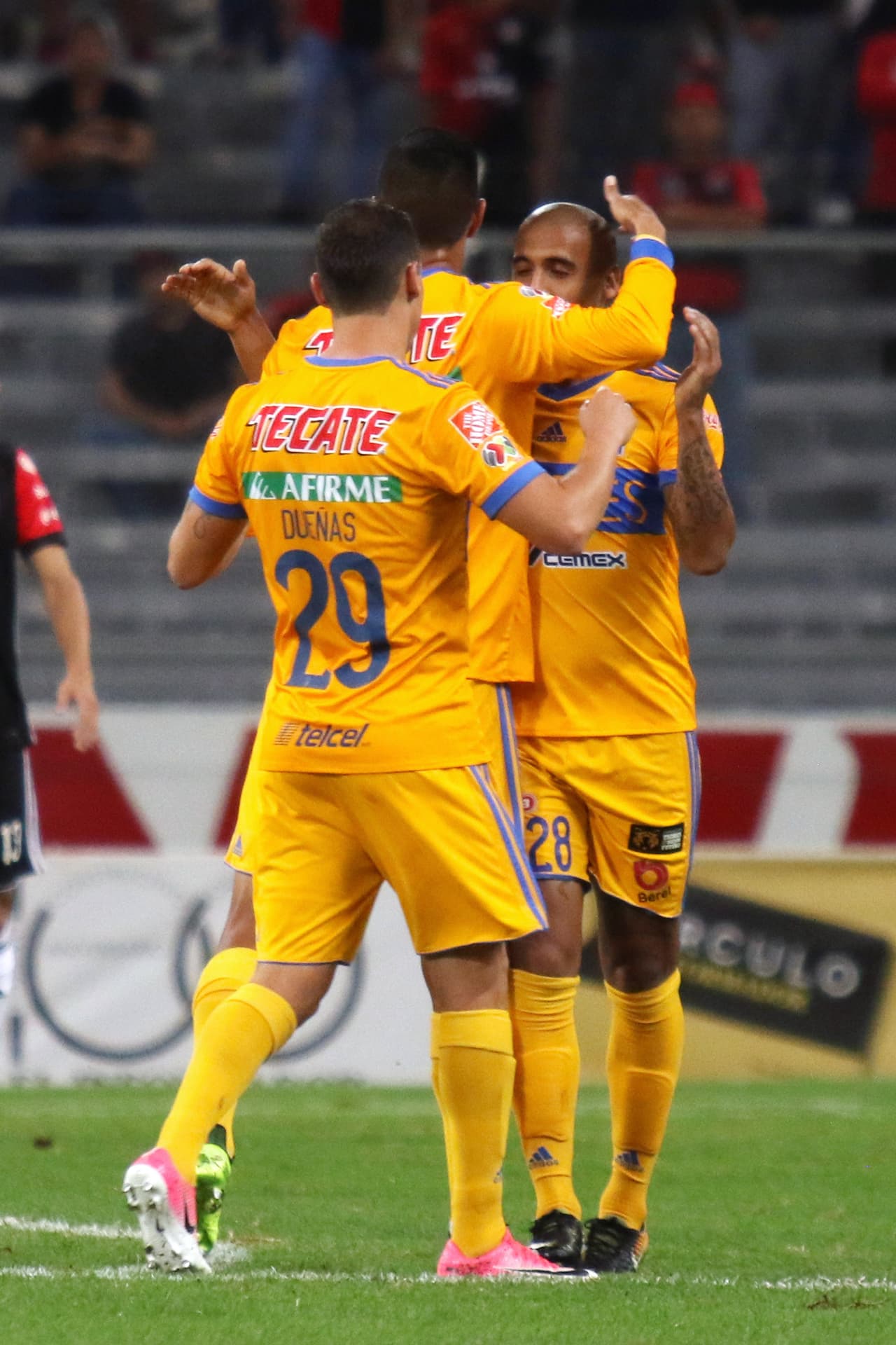 El gol de los felinos llegó al minuto 24 del partido y fue obra de Luis Alfonso Rodríguez