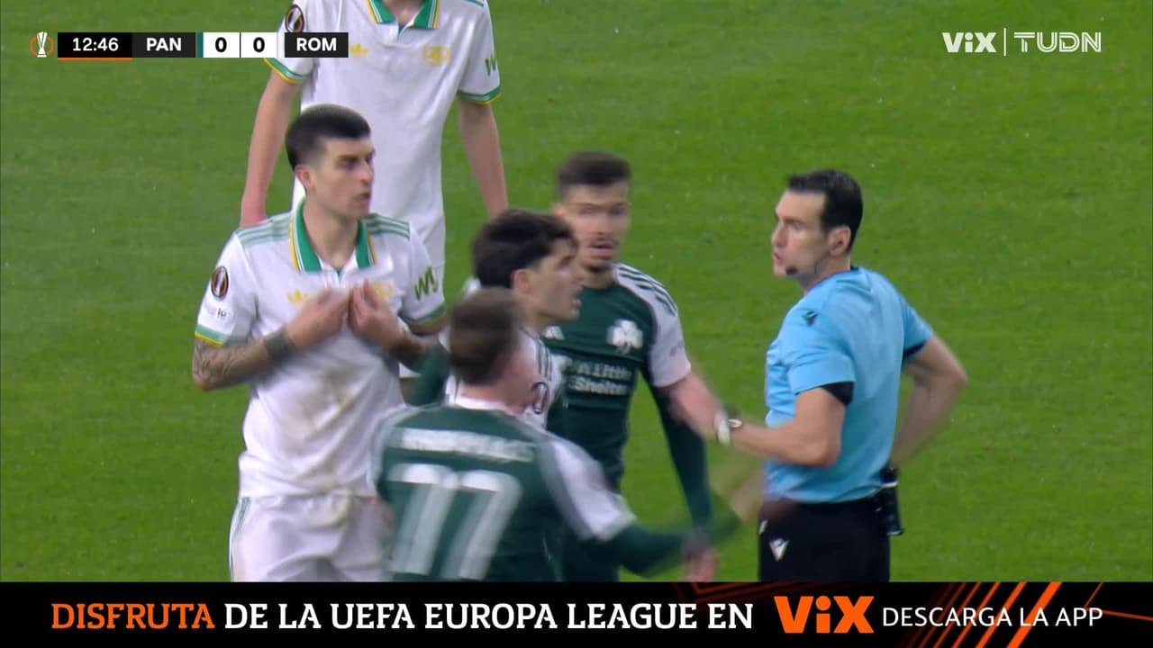 ¡Malas noticias para la Roma, Gianluca Mancini se va expulsado y la Roma ya juega con uno menos!