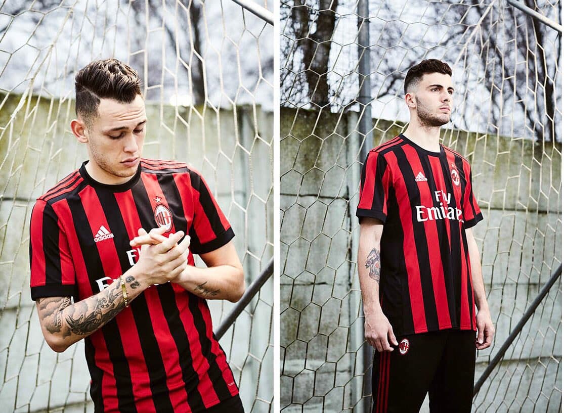 El argentino Lucas Ocampos nos presenta la nueva camiseta del AC Milán.