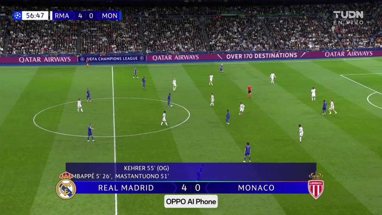 ¡TIRO ATAJADO! disparo por Aleksandr Golovin.