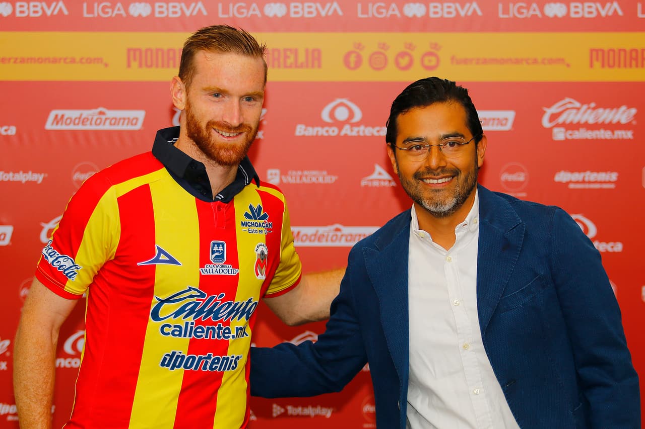 Así se vivió la presentación de Fernando Aristeguieta este jueves como nuevo integrante de Monarcas Morelia.