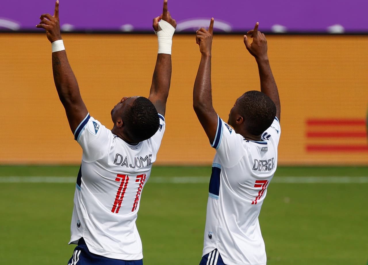La combinación colombiana entre Cristian Dájome y Déiber Caicedo puede generar grandes momentos para los Whitecaps este año.
<br>
<br>