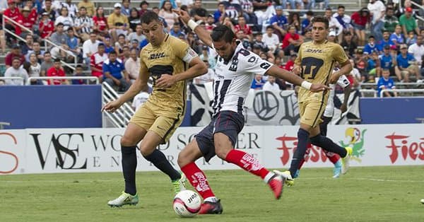Rayados golea 3-0 a Pumas en juego amistoso