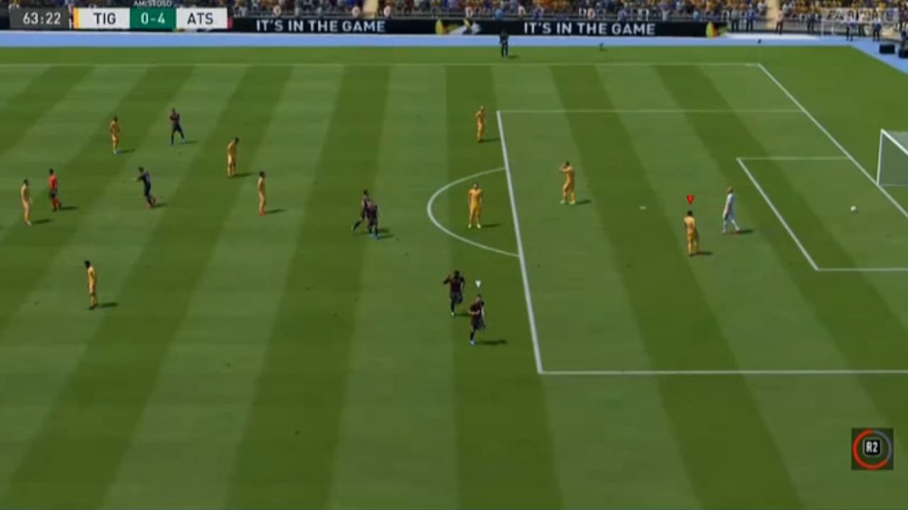 Luciano Acosta, el representante de Atlas, hizo lo que quiso con Francisco Venegas que no mostró habilidad en el futbol virtual.