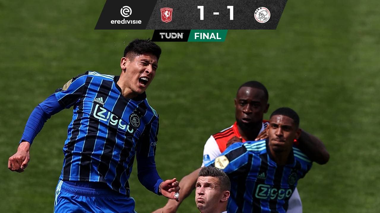 Twente le saca el empate al Ajax de Edson Álvarez