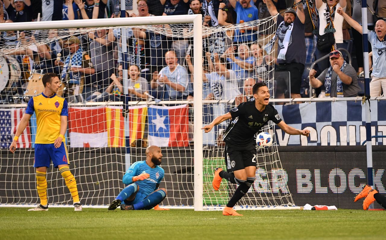 Sporting KC supera con lo mínimo a Colorado y se afirma en la punta del Oeste