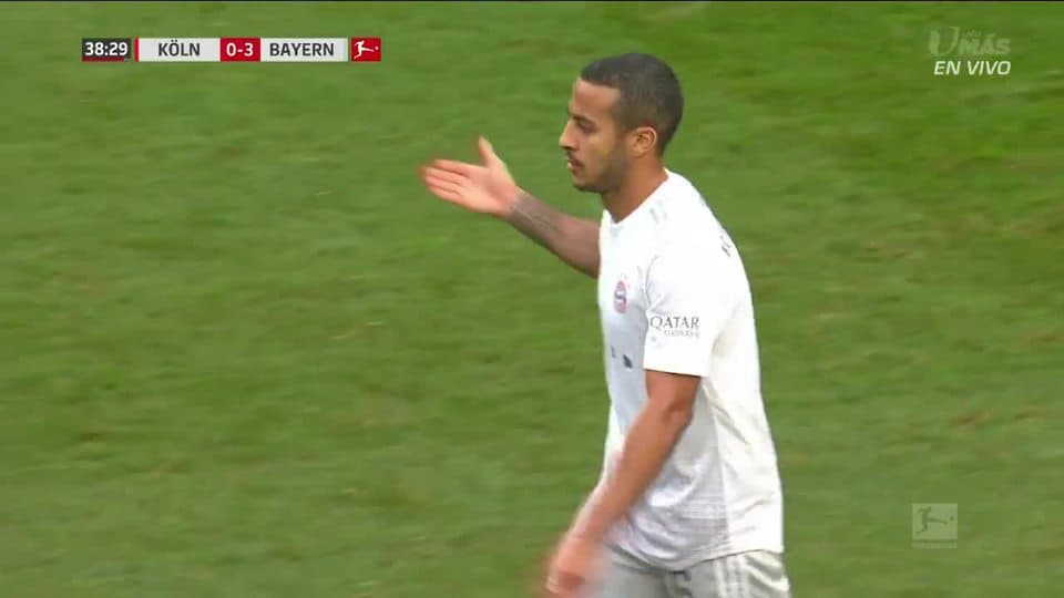 Tiro desviado de Thiago