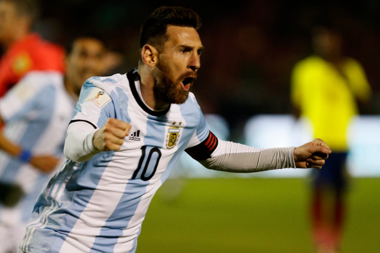 Argentina venció a Ecuador y se metió directamente al Mundial, con Lionel Messi como figura.