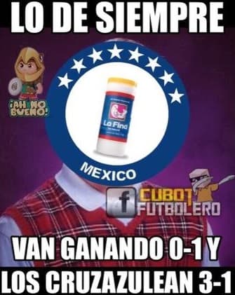 La jornada 12 recién comienza y los memes ya se burlan de Cruz Azul.