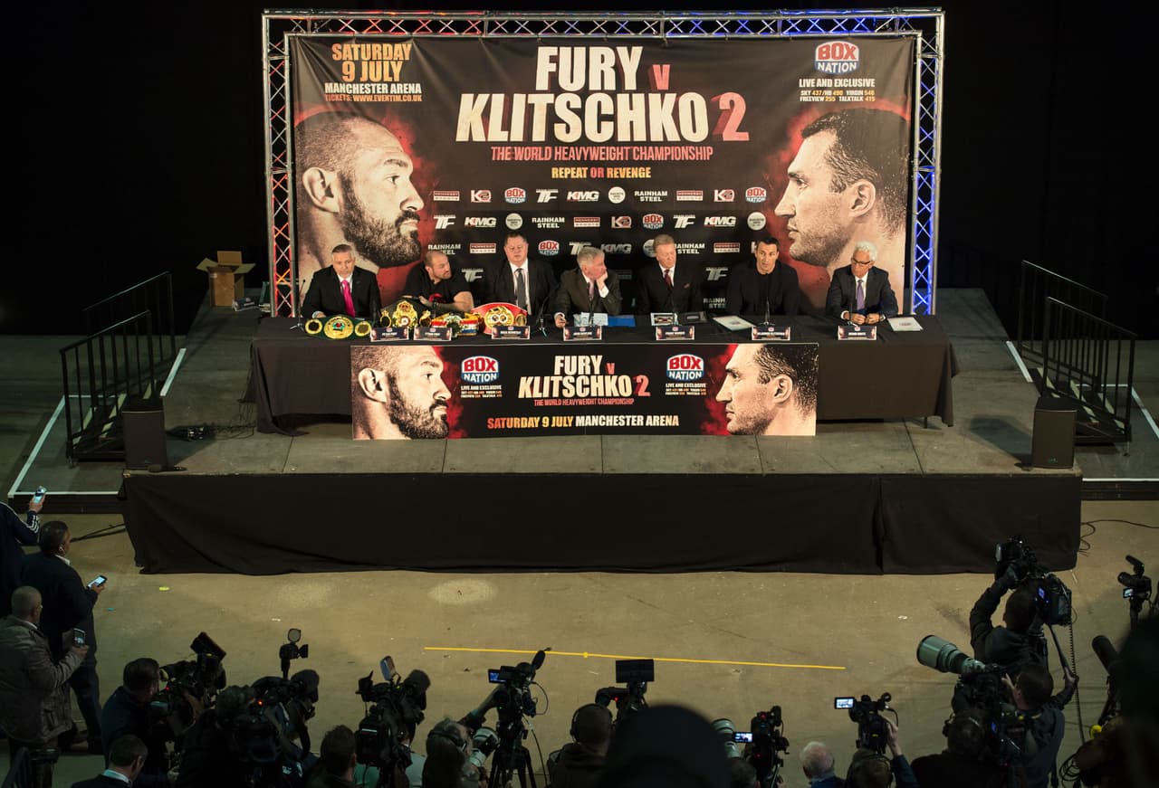 Así terminó el primer encuentro entre Klitschko y Fury después de la primera pelea que ganó el inglés. Ahora habra que esperar a julio para el segundo capítulo de esta rivalidad.
