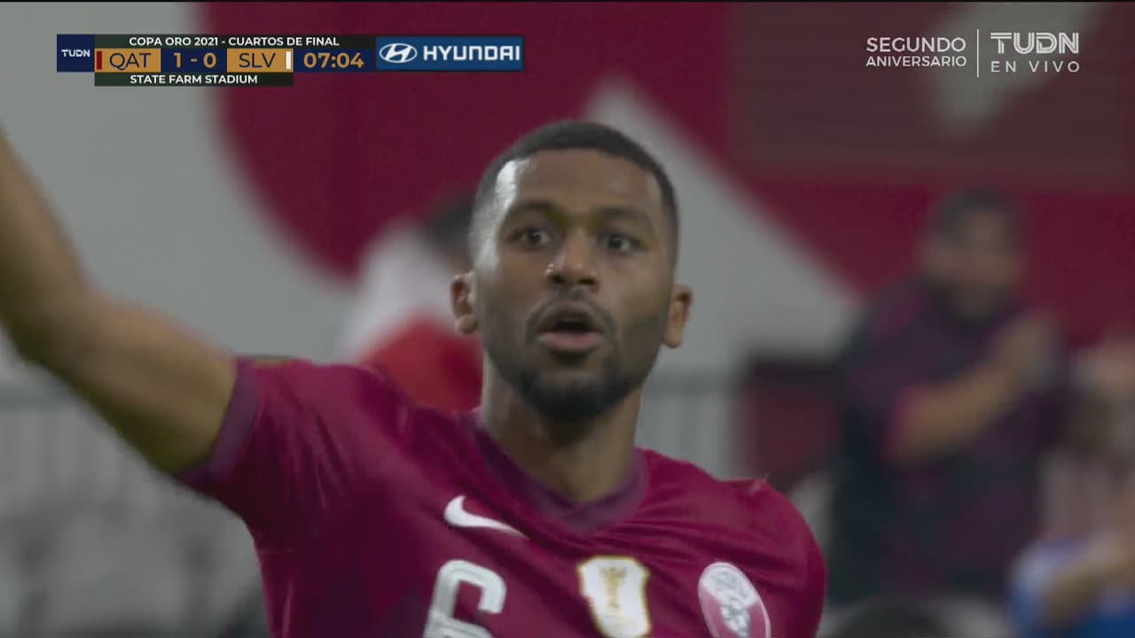 ¿Será goleada? Abdulaziz Hatem pone el 2-0 de Qatar con golazo